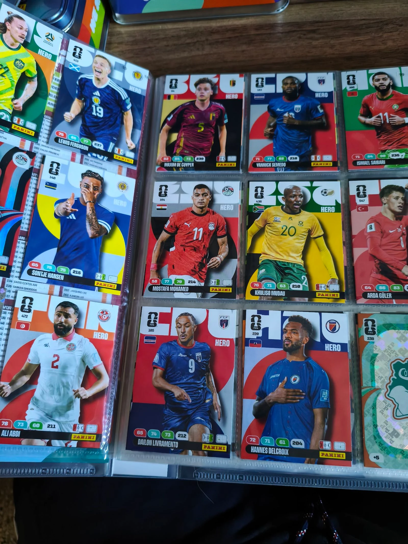 Album with Panini World Cup football cards – photo 3